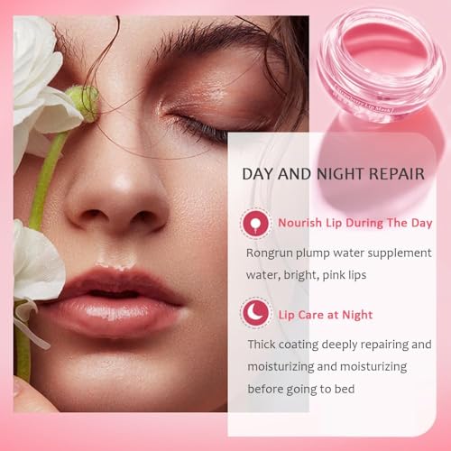 Charm Kiss Bee Lip Balm Lip Mask Set A - 12 Fruit Flavors Honey & Vitamin E