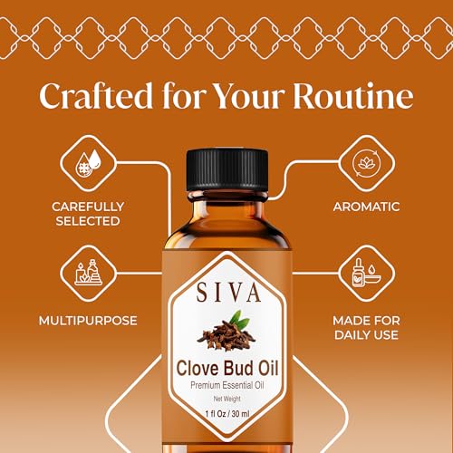 Clove Bud Essential Oil - 1 Fl Oz (30 ml) for Diffuser, Personal Care & DIY