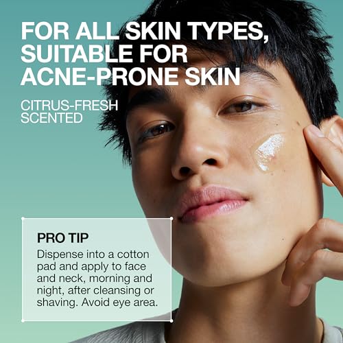 Men's Mattifying Face Toner with Salicylic Acid - Oil Control & Acne Prone Skin Care