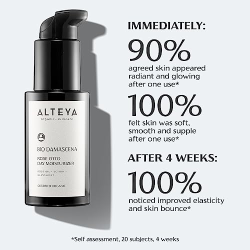 Organic Hydrating Day Moisturizer with Bulgarian Rose Oil & Anti-Pollution Complex - 1.7 fl oz