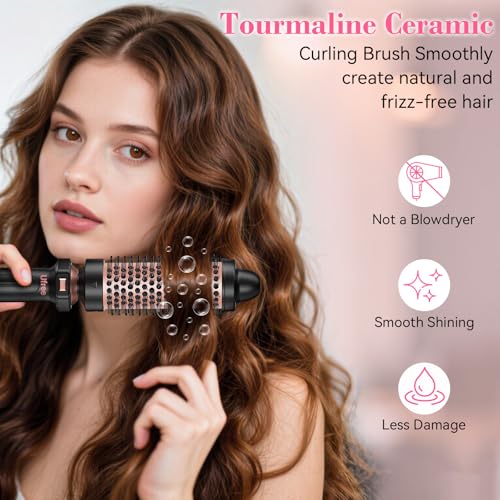 7-in-1 Curling Iron Set with Interchangeable Ceramic Barrels & Flat Iron