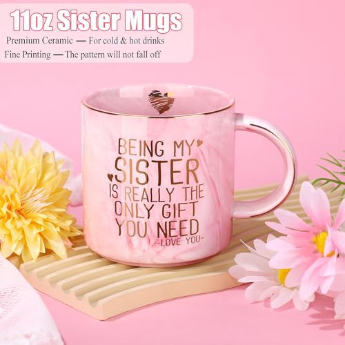 Sister Gifts Set - Christmas, Mother's Day, Birthday Gift Basket for Sister - Variation of Sister Gifts