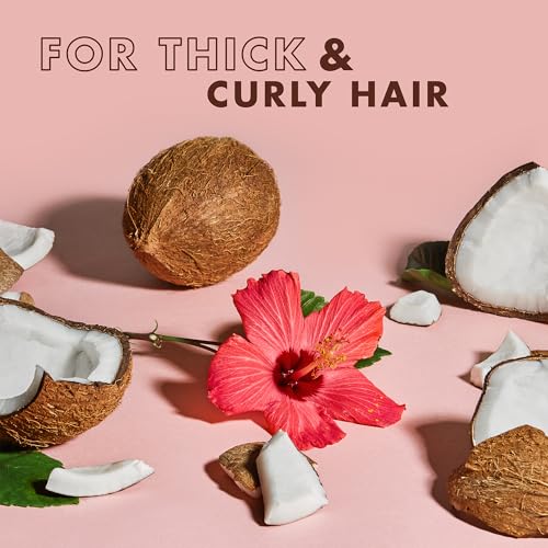 SheaMoisture Curl & Shine Shampoo & Conditioner, Travel-Size ??Coconut & Hibiscus Curly Hair Products for Shine & Frizz Control, 3.2 Oz Ea (2 Piece Set)