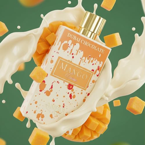 Dubai Mango & Vanilla Perfume for Women & Men - Long-Lasting 2.7 oz