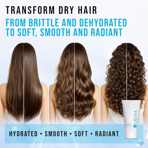 Uans Crema Moisture Hair Treatment 180ml / 6 fl oz - Smoothing & Hydrating