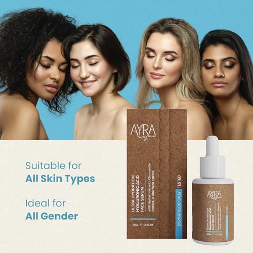 Ultra Hydration Hyaluronic Acid Face Serum ? 1Fl Oz | Moisturizing Serum with Chamomile & Aloe Vera Extract | Ideal for Dry, Dull Skin | Organic & Eco-Friendly Skincare