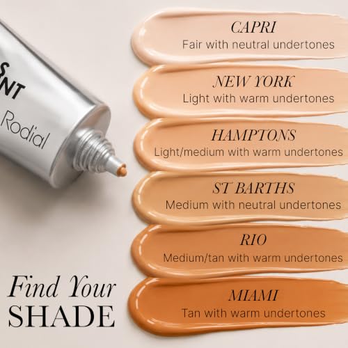 Rodial Glass Skin Tint Capri Tinted Moisturizer - Lightweight Natural Foundation