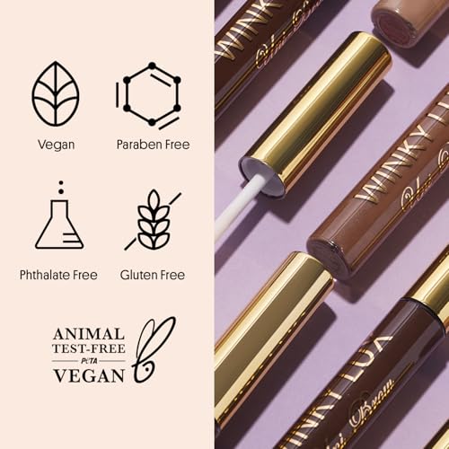 Winky Lux Uni-Brow Tinted Brow Gel ? Eyebrow Gel & Brow Mascara for Natural Shaping, Lasting Hold, No Sticky Feel, Brow Tint in Universal Black