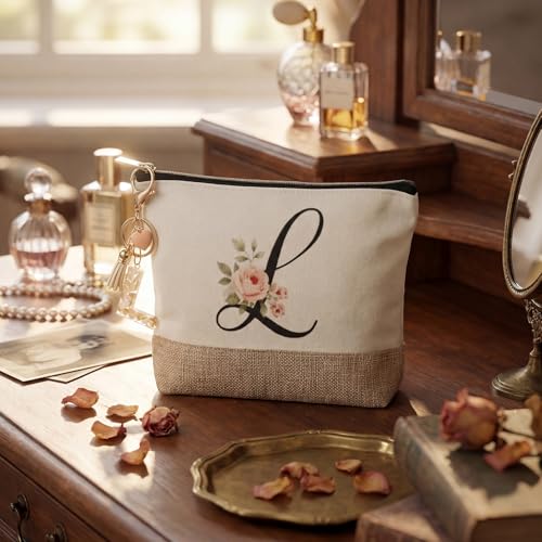 Kacctyen Monogrammed Initial Gift Set for Women, Large L Edition