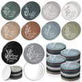 Mini Compact Mirror Set with Bible Verses - 80 Pieces, 10 Styles, Women's Gift