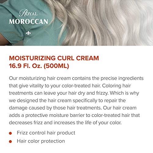 Moisturizing Hair Cream for Frizz Control & Color-Treated Hair - 2 Pack (8.45 Fl Oz Each)