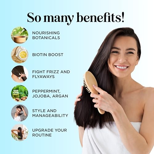 Maple Holistics Mint Volumizing Biotin Conditioner for Thinning Hair - 16 Fl Oz
