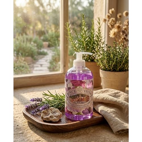 Nesti Dante Dolce Vivere Portofino Liquid Soap 500ml - Natural & Biodegradable