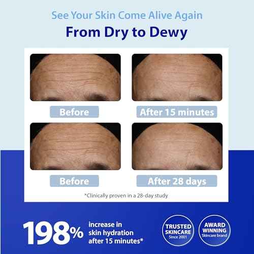 Dr. Denese SkinScience HydroShield Ultra Moisturizing Face Serum 4 oz ? Retinol & Ceramide Formula for Deep Moisture, Smooth Radiant Skin, Fine Line Care ? Dermatologist-Tested & Cruelty-Free