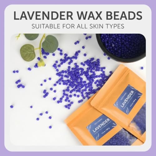 Painless Waxing Kit for Sensitive Skin - 24 Pack 1.46 oz - Men Women