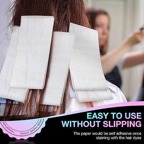 Hair Dye Paper Strips - 100PCS Large Reusable Foam Hair Wraps for Coloring & Highlights - Variation of THIS listing
