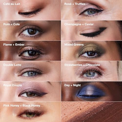 Clinique High Impact Shadow Play Eyeliner & Eyeshadow Duo - Black Honey/Pink Honey, Water-Resistant, Sensitive Eyes Safe
