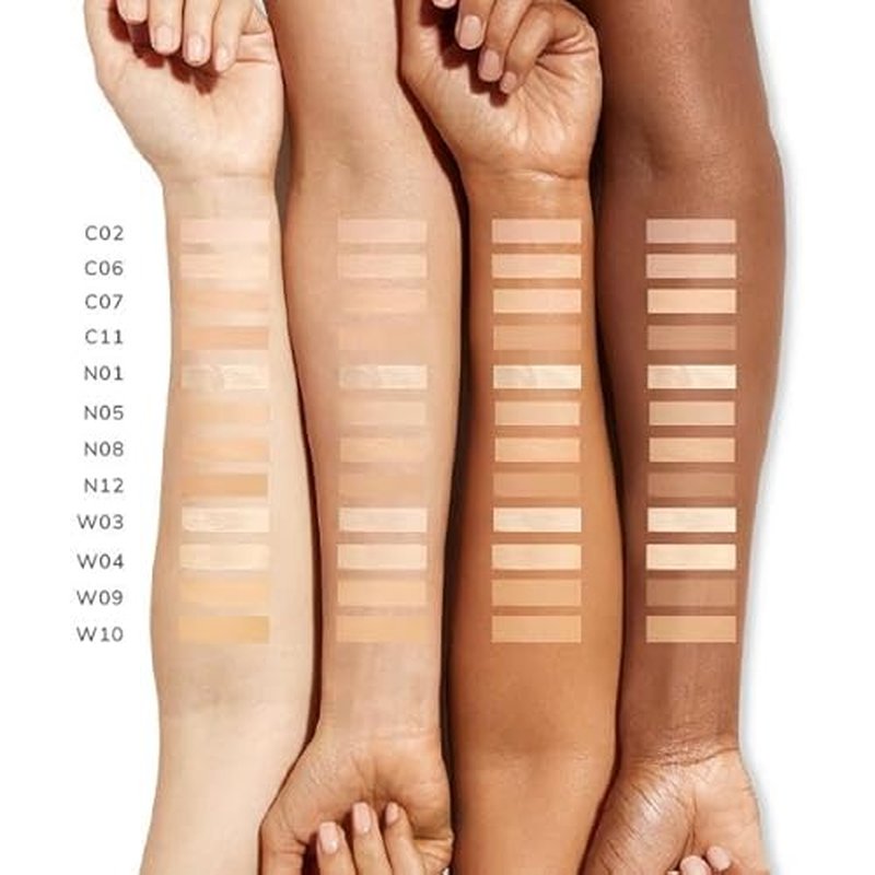 FARMASi Vfx Pro Liquid Concealer Makeup, All-in-one Full Coverage, Highly Pigmented Concealer for All Skin Type, Hide Shadows & Imperfections, Enhance Skin Fullness Foundation Concealer 0,24 Fl Oz N01