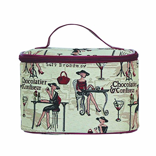 Vanity Bag for Women - Makeup & Toiletry Case, Rendezvous Design