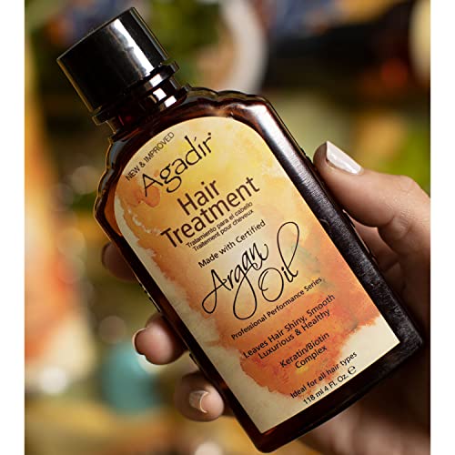 Argan Oil Hair Treatment - 4 Fl Oz, Nourishing & Repairing Hair Oil