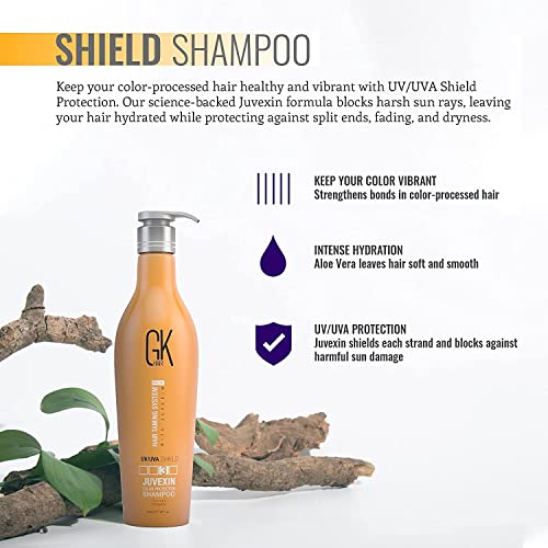 UV Protection Hair Color Shield Shampoo 22 Oz - Paraben & Sulfate Free