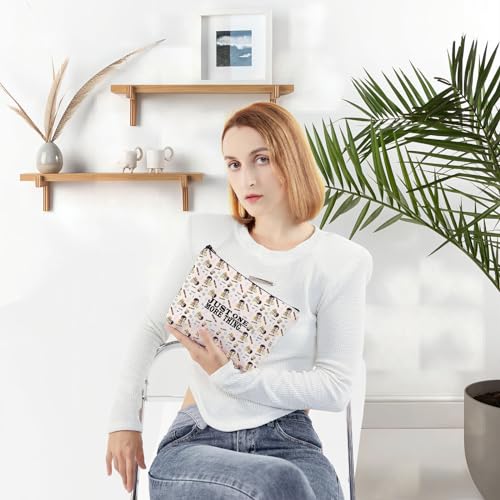WZMPA Detective Cosmetic Bag Murder Show Fans Gift Just One More Thing Makeup Zipper Pouch Bag Crime Merchandise (Just One More Thing)