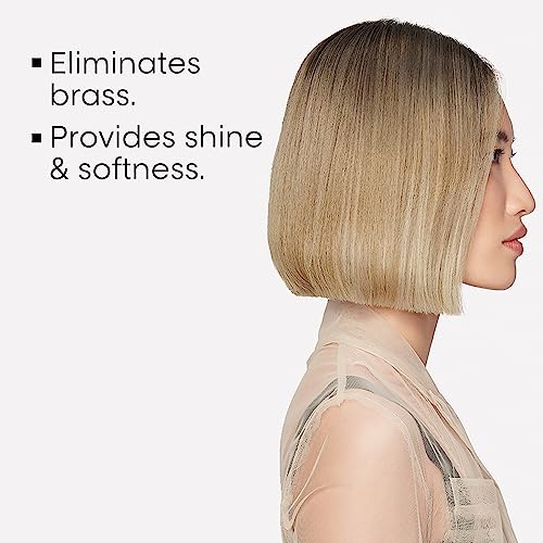 Purple Conditioner for Blonde Hair - Neutralizes Yellow & Brassy Tones, Hydrates & Adds Shine