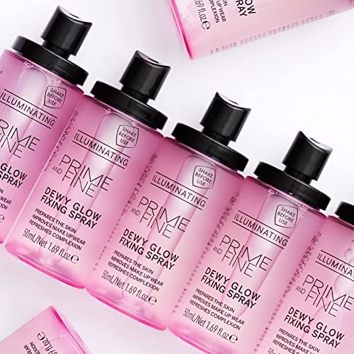 Catrice Prime & Fine Illuminating Dewy Glow Spray 50 mL Pack of 3