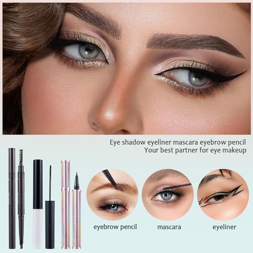 Full Makeup Kit for Women and Teens – Eyeshadow, Lip Gloss, Brushes & More