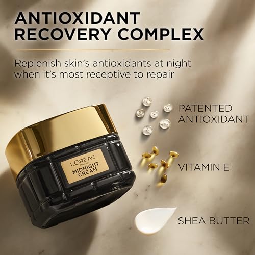 Unscented L'Oreal Paris Age Perfect Midnight Cream & Serum Sample - 1.7 Oz