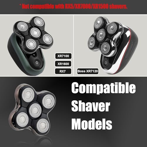 Shaver Replacement Heads for Remington Balder XR1600 BOSS Model - 1 Pack