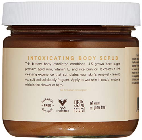 Farmhouse Fresh Butter Rum Body Scrub 13.6 oz - Exfoliating Moisturizer