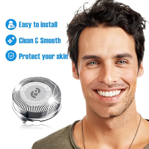 HQ8 Replacement Heads for Philips Norelco Shavers - 9 Pack - Compatible with AT810, AT830, AT850, AT880