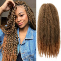 Marley Twist Braiding Hair 24 Inch - 8 Packs Soft Cuban Twist Hair for Black Women (Variation: T27 / 24 Inch)