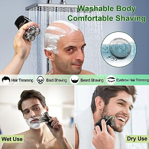 12 Pack Replacement Shaver Heads for Pitbull PRO Razors - Compatible with Gold Silver Platinum