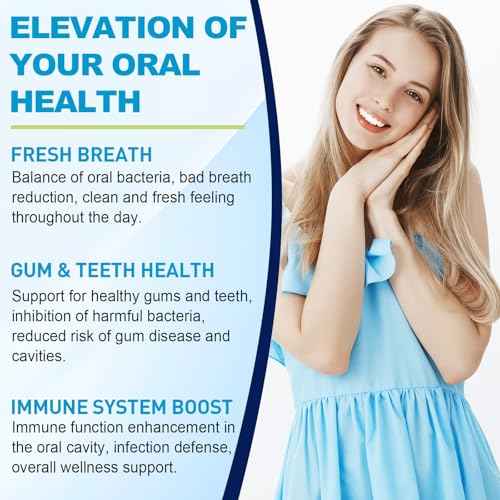 Oral Probiotics for Mouth Bad Breath for Adults 11 Billion CFU, Best Breath Oral Dental Probiotics for Teeth & Gums, Dry Mouth, Gum Restore, Fresh Breath, Chronic Halitosis & Gut Health, 2 Pack