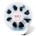 One V Salon 500 Premade D Curl Volume Lash Fans 14D-0.05mm 9-16mm Mixed Tray