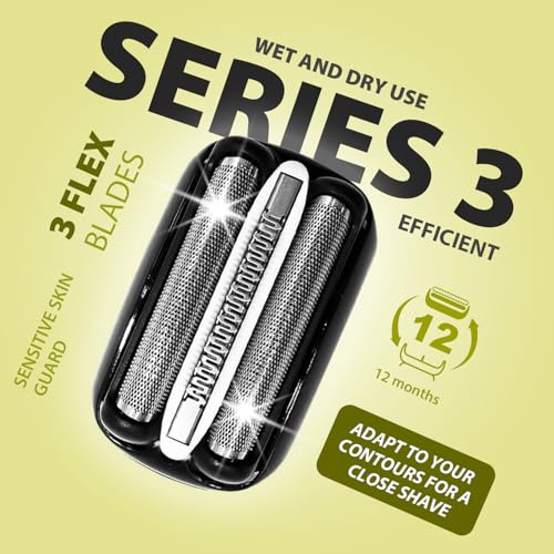 Muyfguo 4-Pack 32B Series 3 Electric Razor Replacement Heads for S3 Models