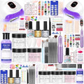 Complete Acrylic Nail Kit with Drill, Polishes & Tools for DIY Nail Art