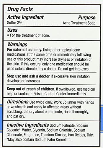 Grandpa's Thylox Acne Treatment Soap Bar 3.25 oz • 6 Pack