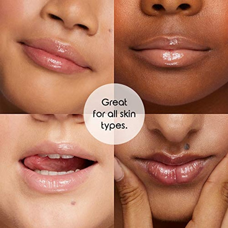 Frilliance Moisturizing Natural Crystal Clear Lip Gloss for Teens, Cruelty Free Hypoallergenic All Skin Types, 8 ml / .28 fl oz
