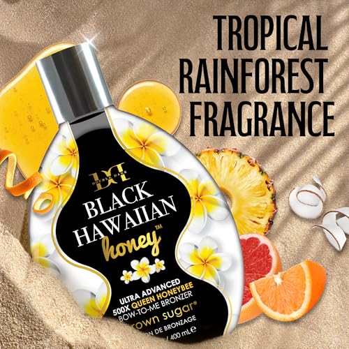 Hawaiian Honey Dark Tanning Lotion - 13.5 Fl Oz, Ultra Bronzer & Island Glow