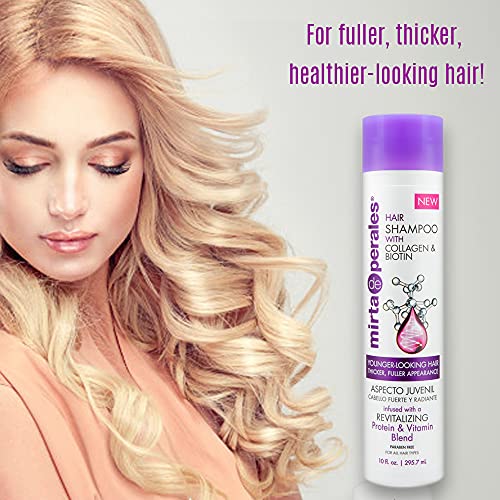 Mirta de Perales Collagen Biotin Shampoo Conditioner & Repair Mist Set