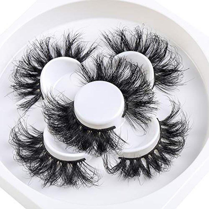 25mm 3D Mink Lashes Full Volume Mink Eyelashes Fluffy Volume Dramatic 25mm Mink Lashes Extension Cruelty-free Siberian Mink Strip Eyelashes (06 61 82 mix)¡¦¡¦¡¦¡¦