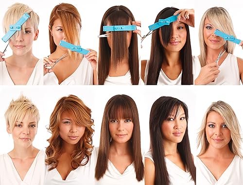 CreaClip Bangs & Hair Cutting Tool for DIY Hair Trimming & Styling