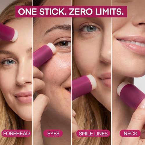 VELAMO ADVANCED Calcium Multi Balm Stick: Anti-Aging, Hydrating & Firming for Under Eye, Face & Neck - Travel Essentials All In One Calcium Volume Multi Balm with Collagen & Bakuchiol, 0.35 oz/10g