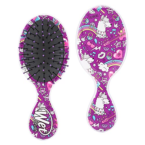 Wet Brush Original Detangler Brush - Moana & Pua, Ultimate Princess Celebration - All Hair Types - Ultra-Soft Bristles Glide Through Tangles with Ease - Pain-Free Comb for Men, Women, Boys & Girls