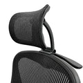 ERGOKING Adjustable Mesh Headrest for Herman Miller Aeron Chairs - Classic Black, Variation of THIS listing