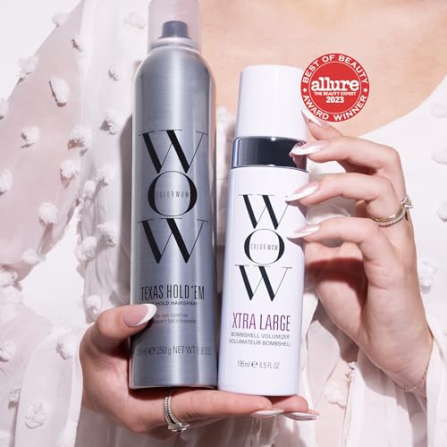 COLOR WOW Big Volume & Hold Duo Bundle with Large Volumizer & Strong Hairspray