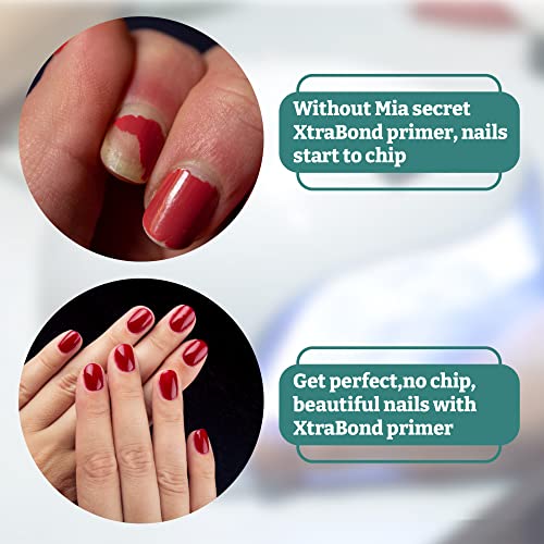 No-Burn Acid-Free Nail Primer for Acrylic & Gel Nails - 3 Pack 0.5 Fl Oz